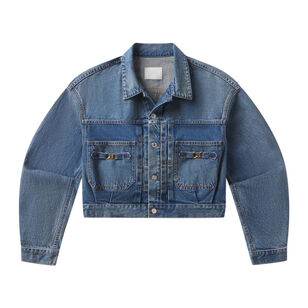 Alma Denim Jacket With Horsebit Details
