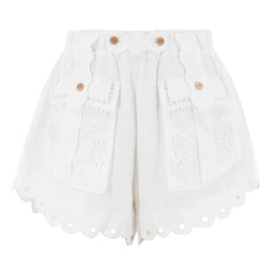 Artisanal Patch Pocket Linen Short