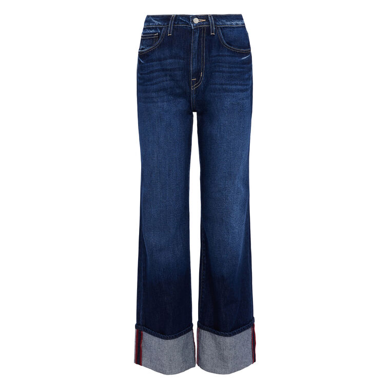 Miley Ultra High Rise Cuffed Jean image number null