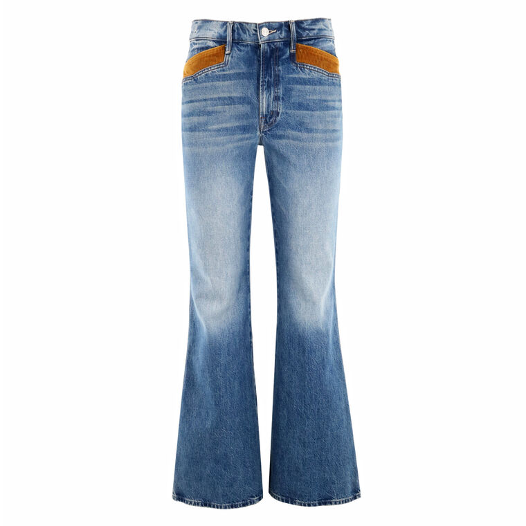 The Pointy Pocket Doozy Heel Jean image number null