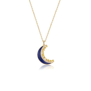 Monroe Crescent Moon Necklace