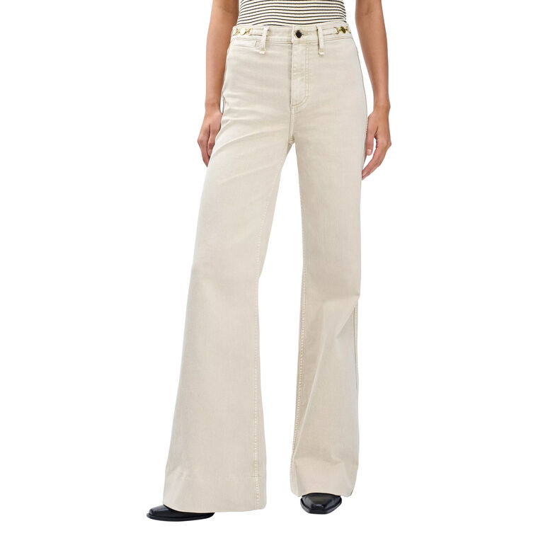 Skylar High Rise Wide-Leg Trouser Jean image number null