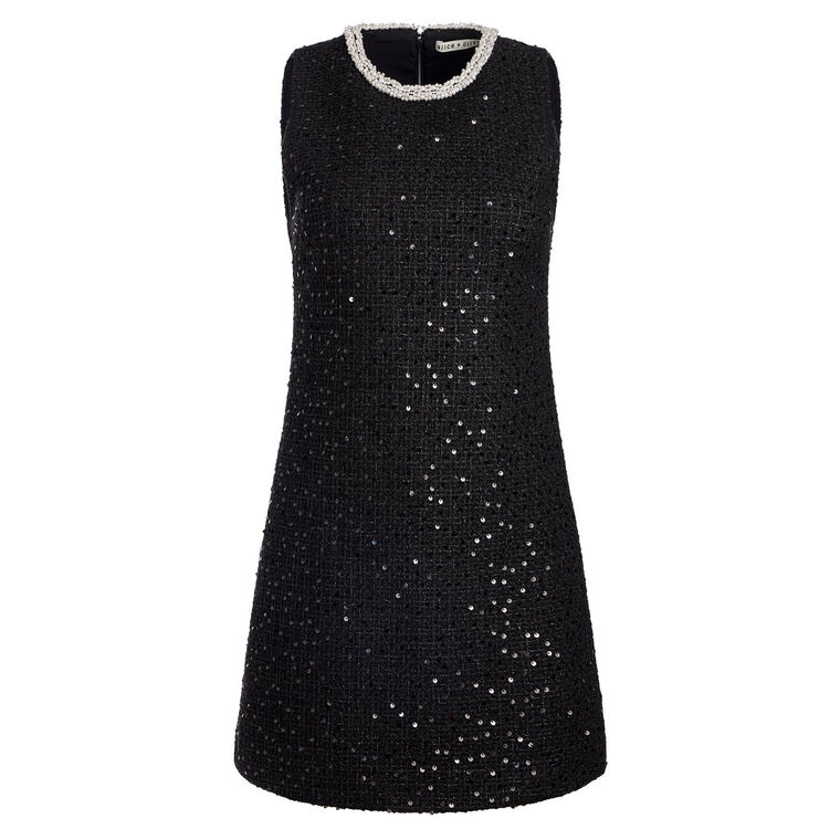 Coley Embellished Slim Fit Mini Dress image number null