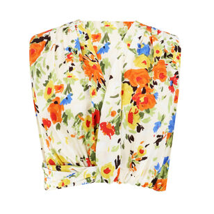 Brooklyn Cropped Floral Top