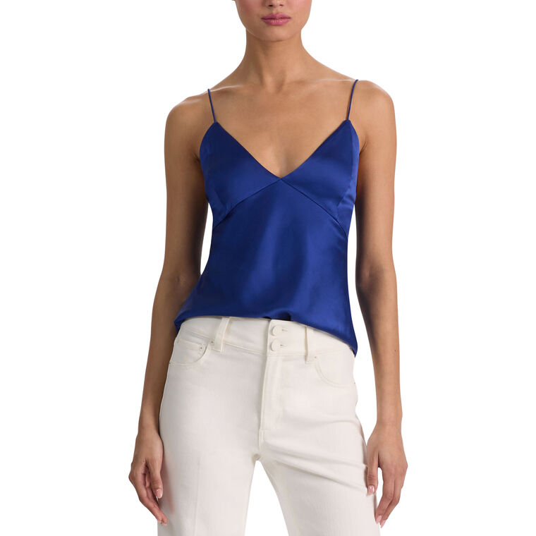 Milta Satin Slip Tank Top image number null