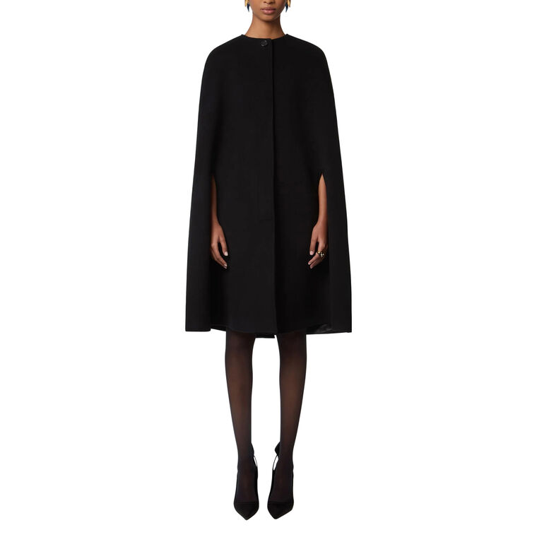 Tailored Wool Cape image number null