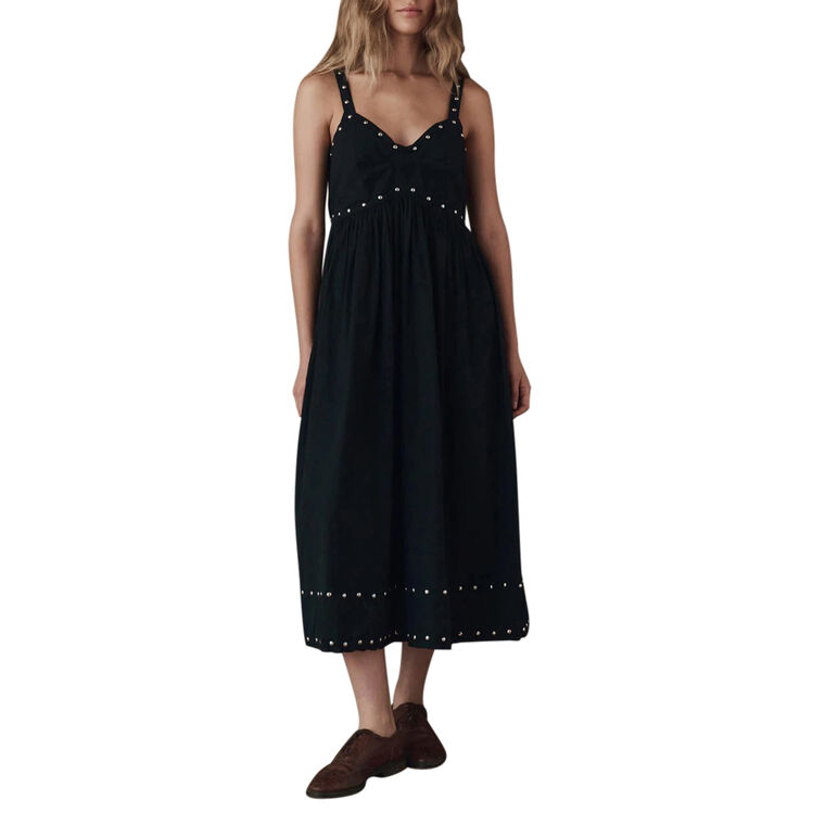 The Reyes Dress with Studs image number null