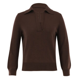 Lightweight Plain In Cropped Sweater