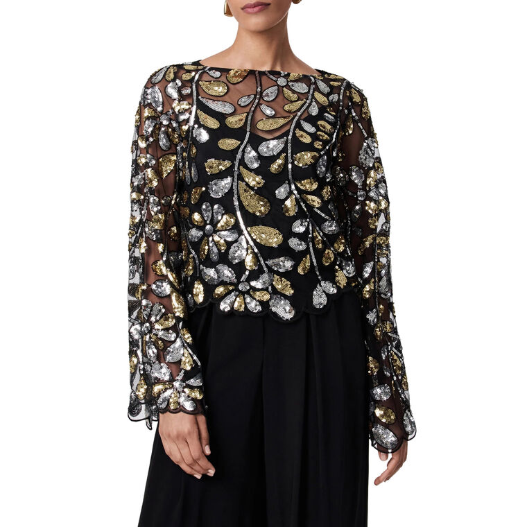 Femmes Sequin Top image number null