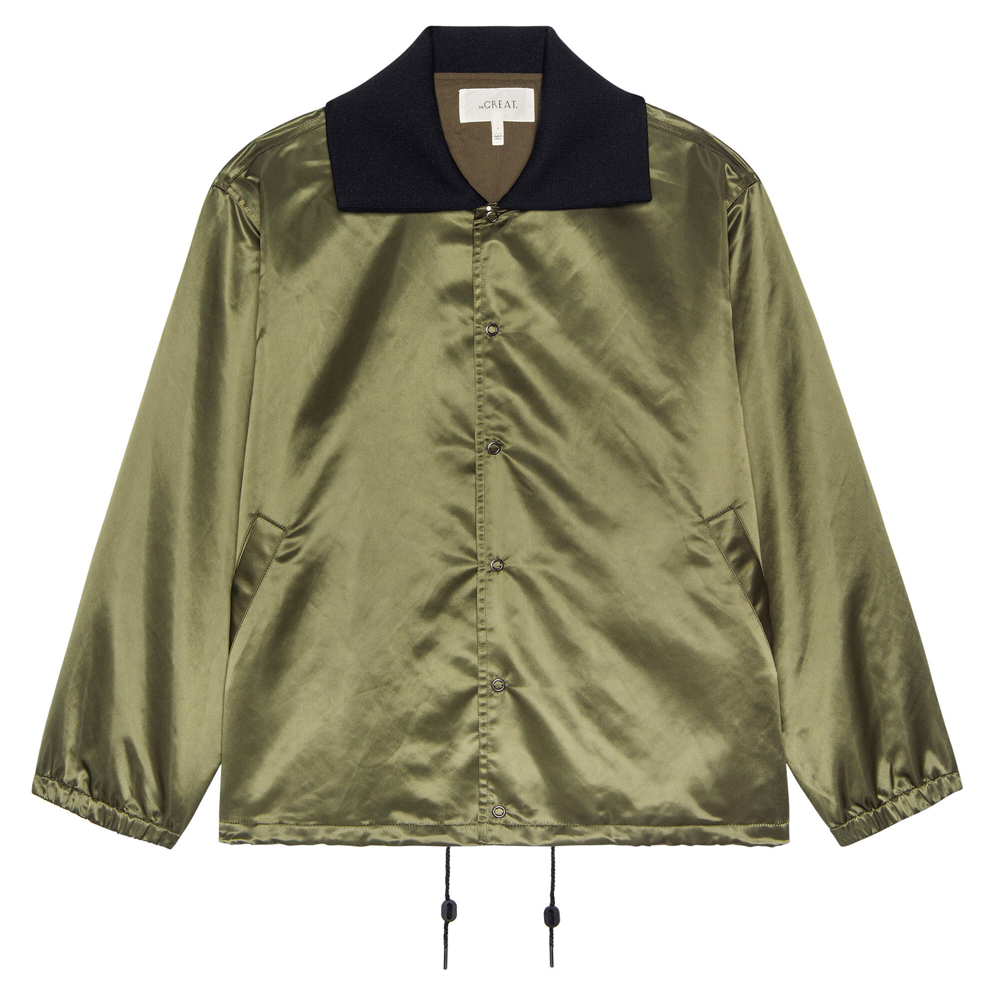 The Great The Satin Coach's Jacket | Tootsies