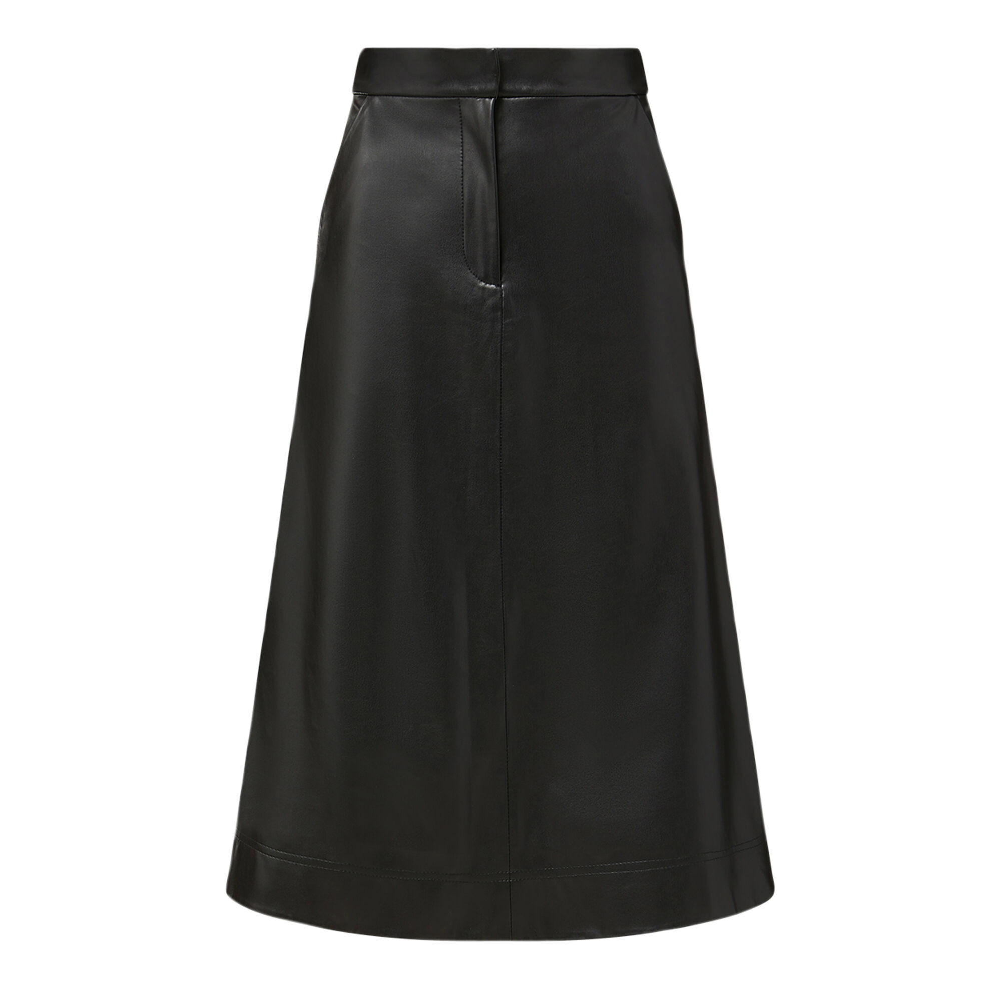 Veronica Beard Louise Vegan Leather Skirt | Tootsies