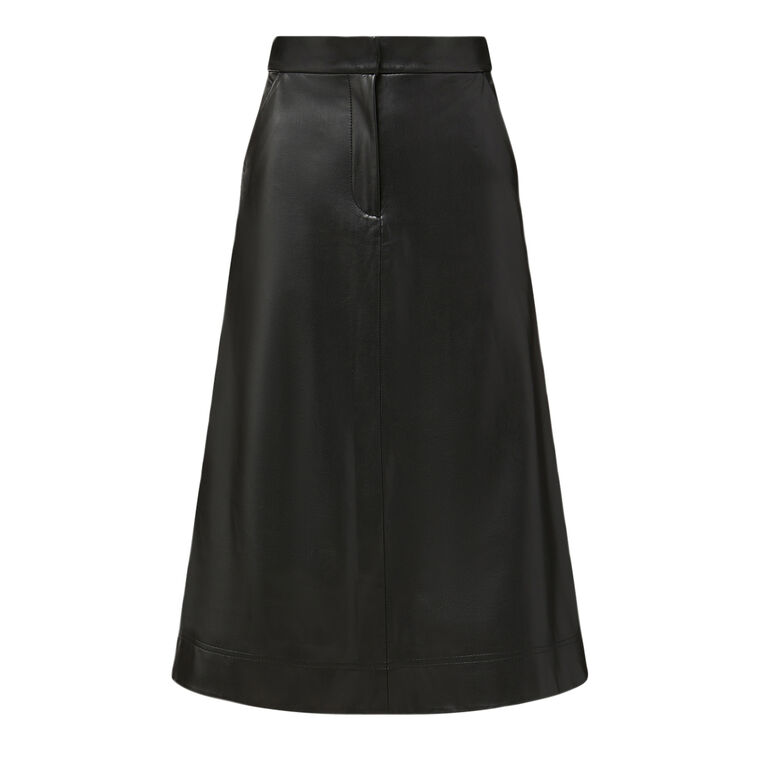 Louise Vegan Leather Skirt image number null