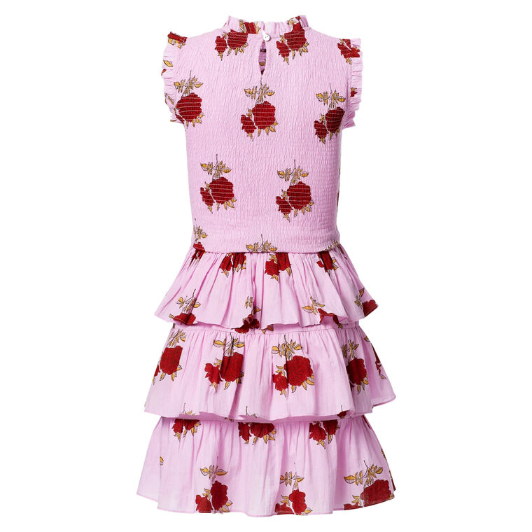 Cabana Ruby Rosette Short Dress image number null