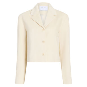 Nima Button-Front Jacket In Corduroy