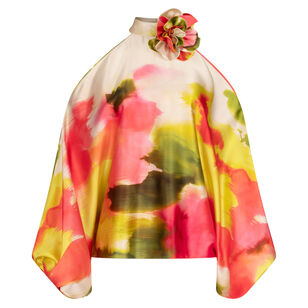 Safira Long Sleeve Silk Blouse
