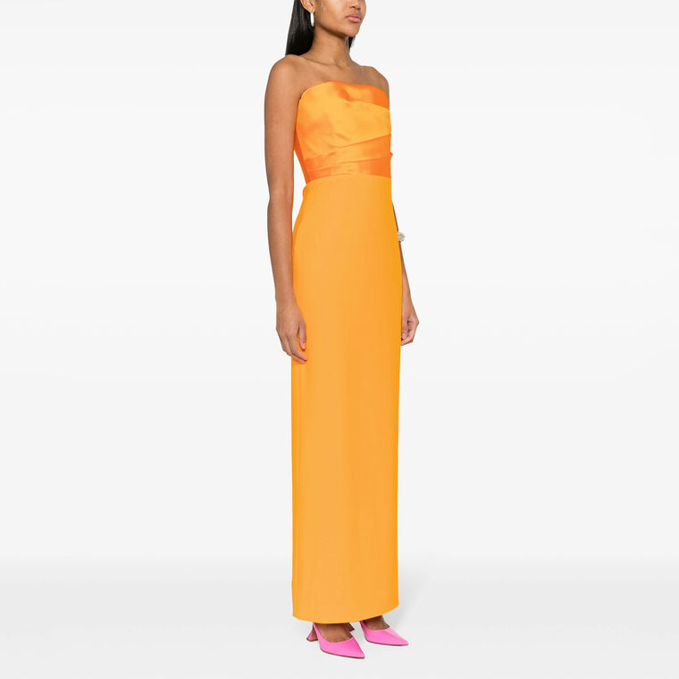 Afra Strapless Gown image number null