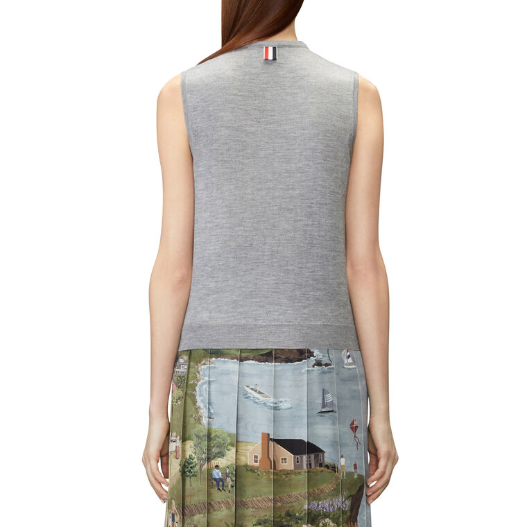 Nantucket Scenic Jersey Stitch Shell Top image number null