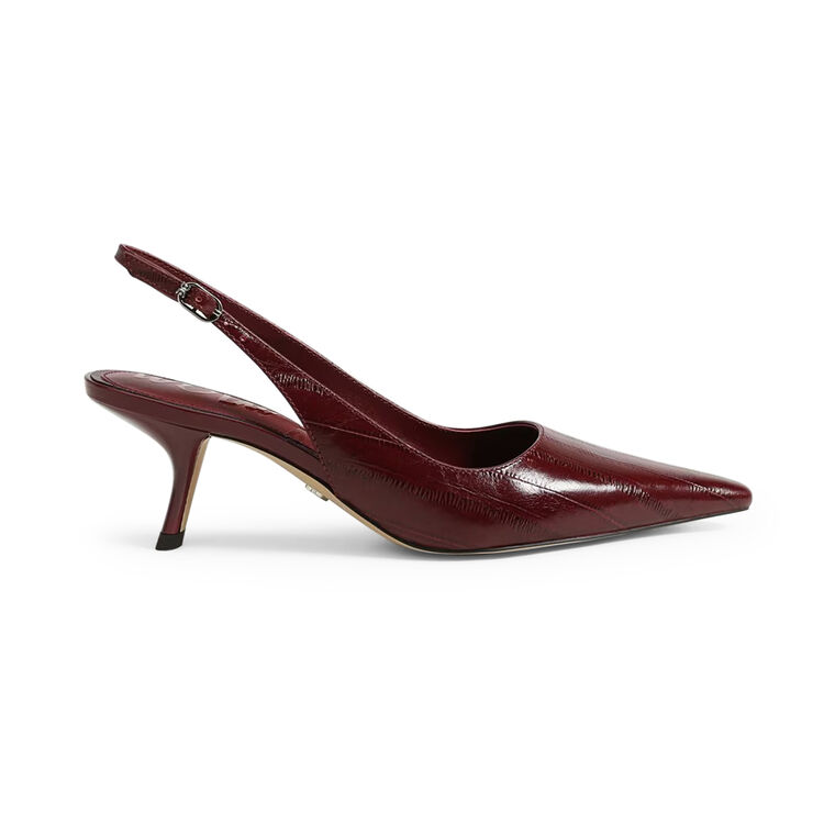 Bianka Leather Slingback Pump image number null
