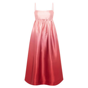 Inez Ombre Sleeveless Midi Dress
