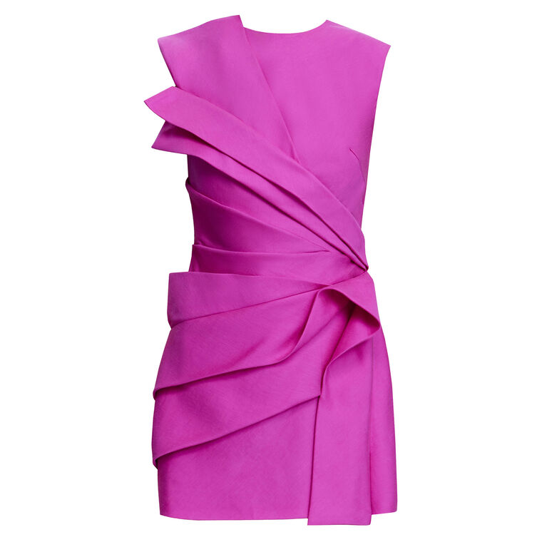 Kenley Sleeveless Sculptural Mini Dress image number null