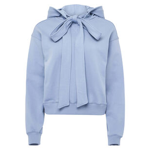 Long Sleeve Tied Bow Hoodie