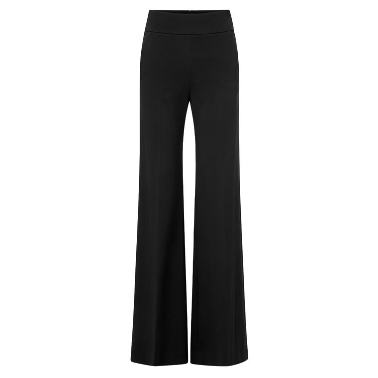 Kalinda High-Rise Wide-Leg Ponte Pant image number null