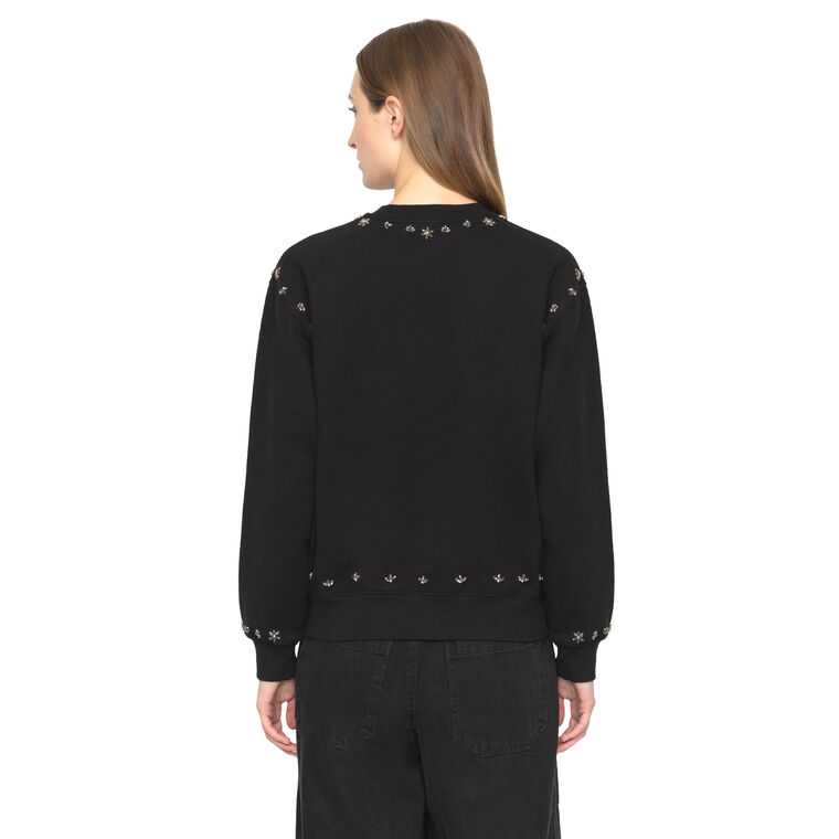 Caryl Beaded Sweatshirt image number null