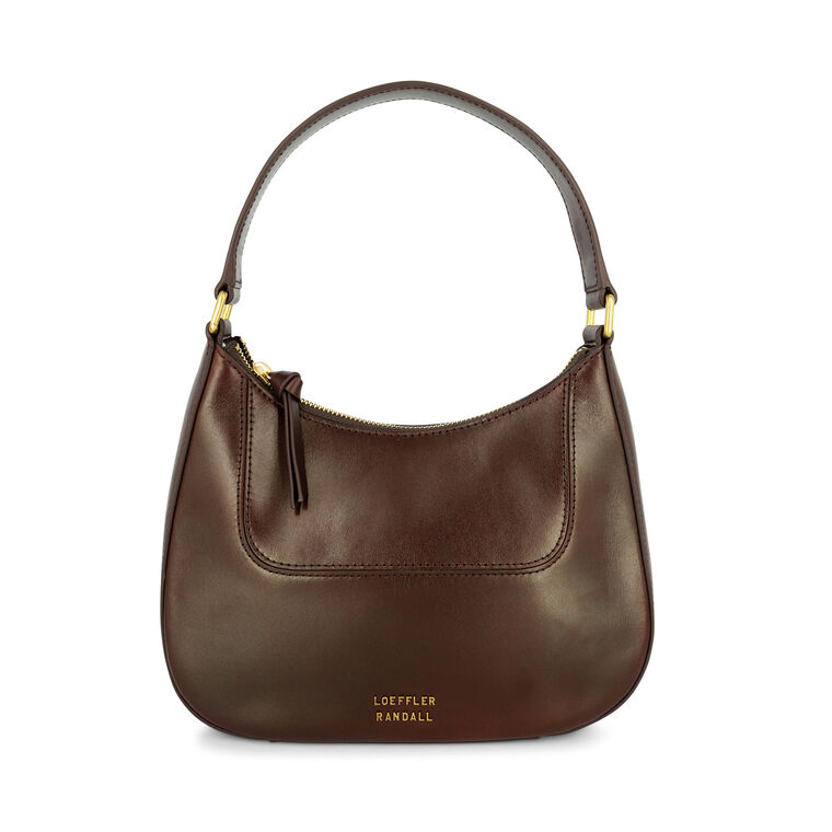 Greta Leather Shoulder Bag image number null