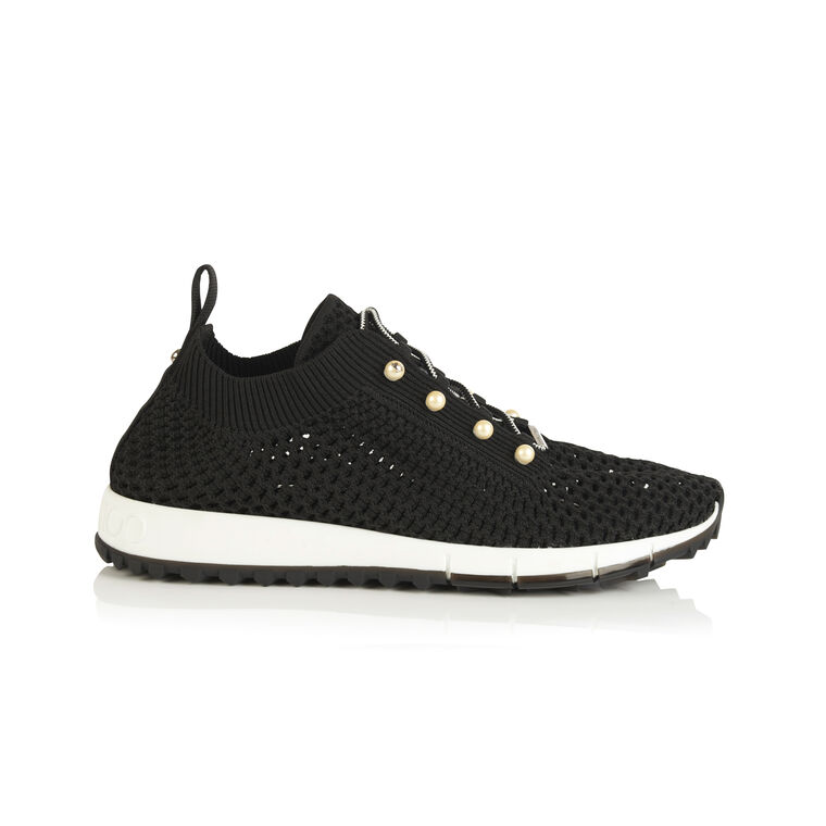 Veles Open Mesh Sneakers With Pearls image number null