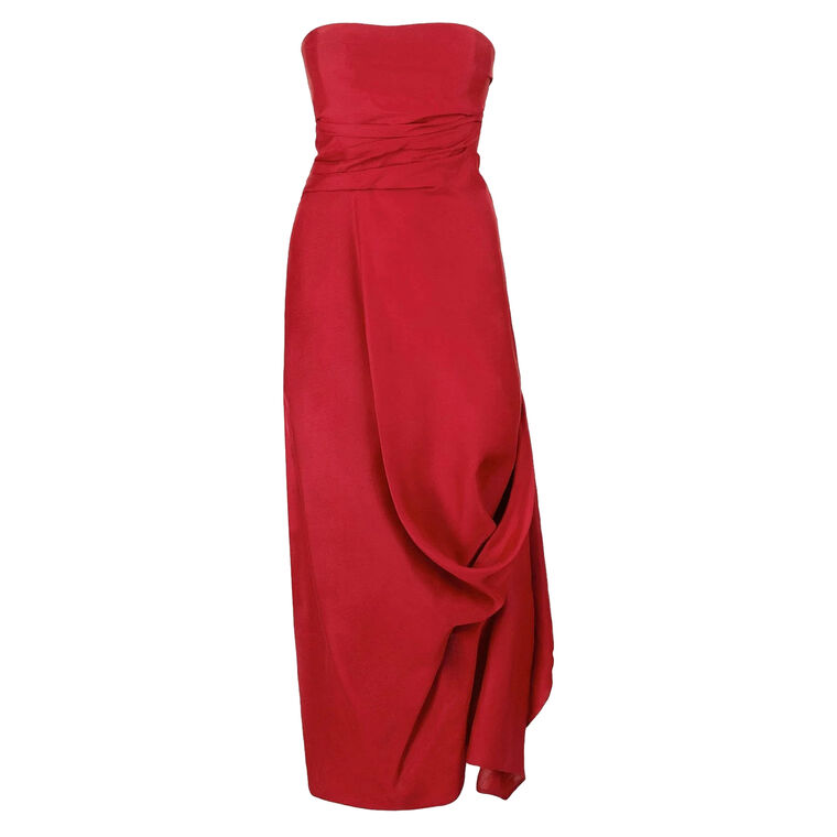 Caravaggio Strapless Maxi Dress image number null