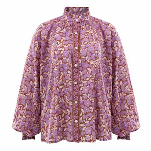 Poet Twilight Floral Blouse