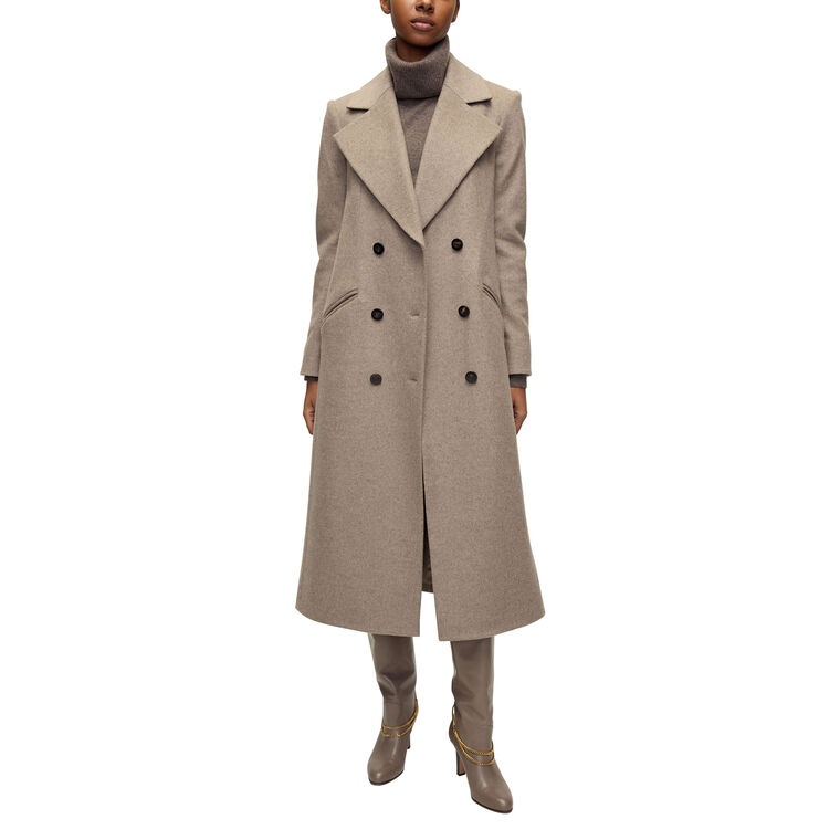 Seth Double-Breasted Dickey Coat image number null