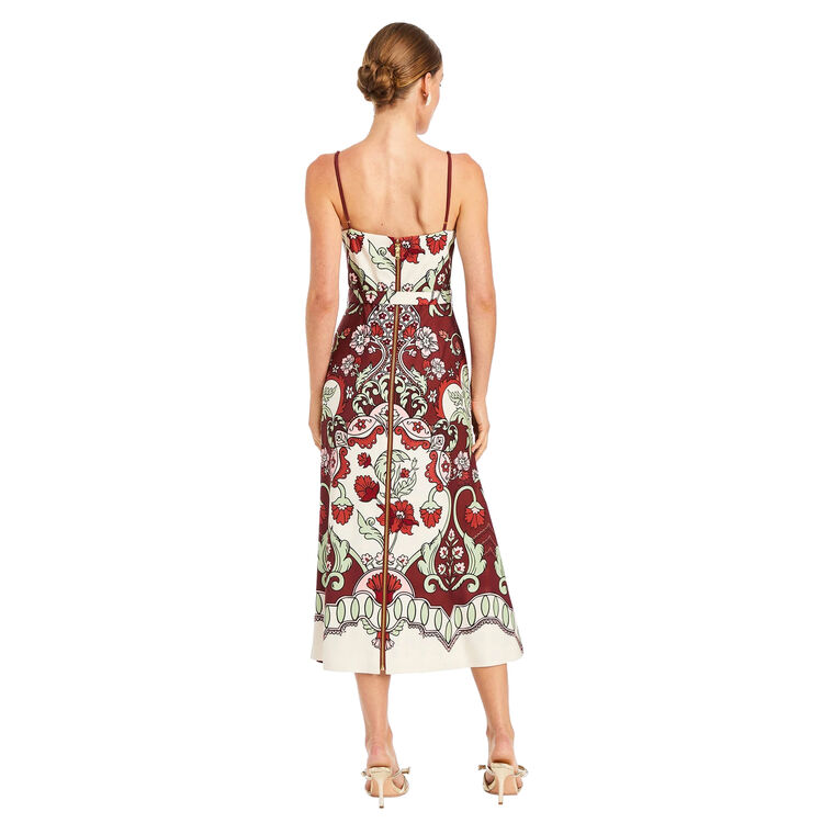 Tropez Sleeveless Reversible Midi Dress image number null