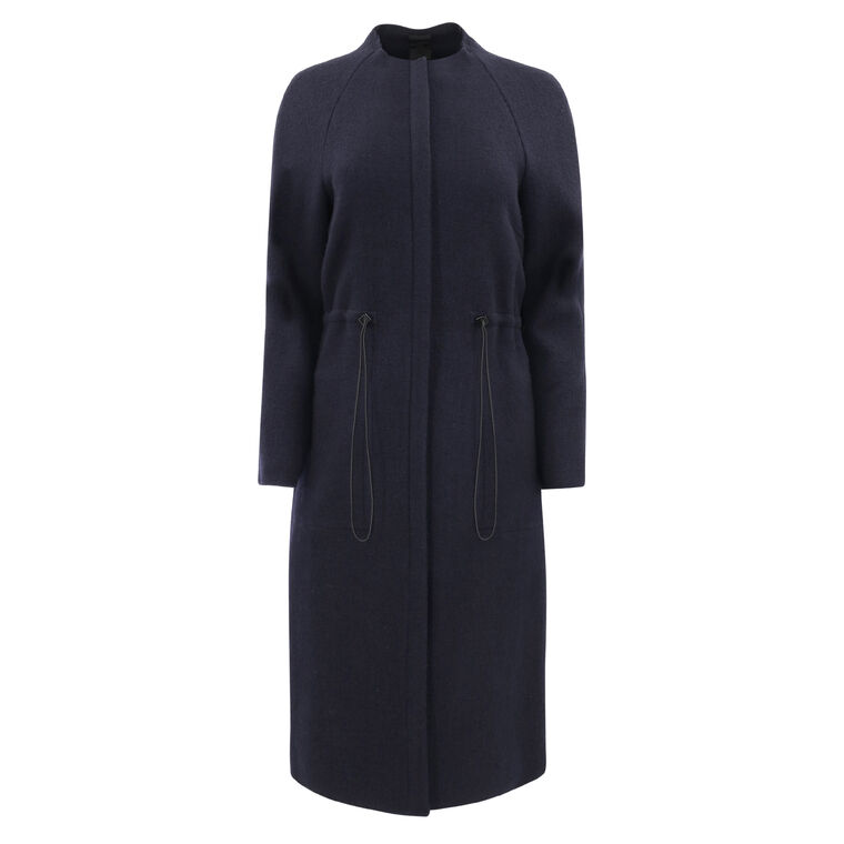Sculpt Reversible Cinched Coat image number null