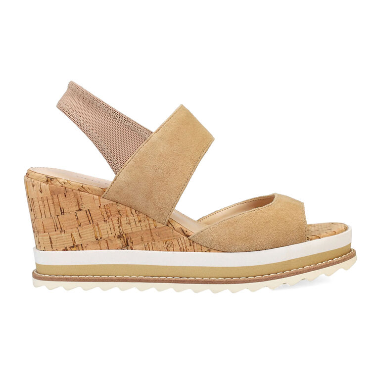 Winta Suede Mesh Wedge image number null