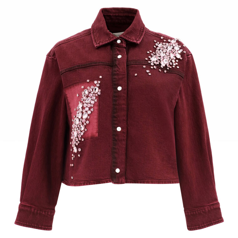 Becky Shirt In Heavy Denim image number null