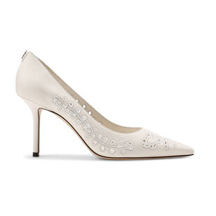 Love 85mm Nappa Embroidered Pump