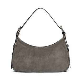 Pine Suede Shoulder Bag
