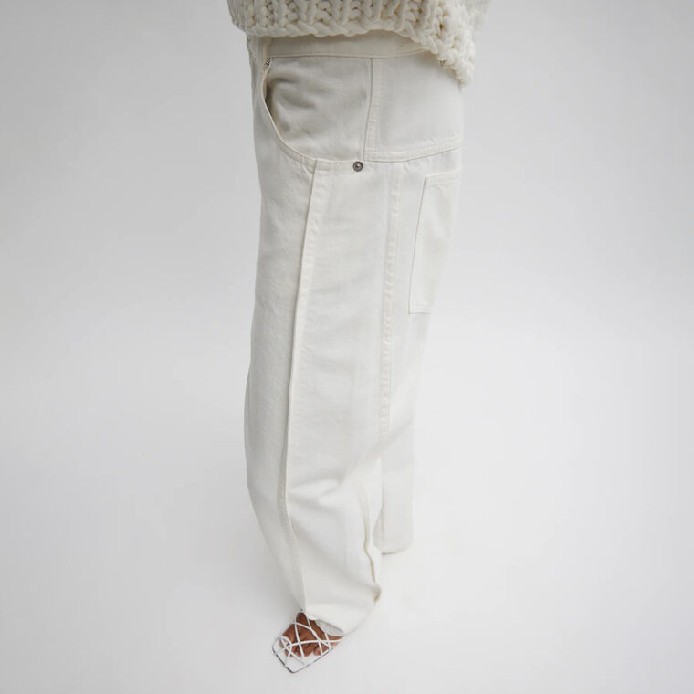 Spring Denim Tuck Jean image number null