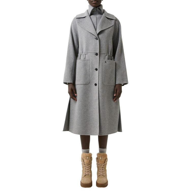 Imani Wool Button Down Coat image number null