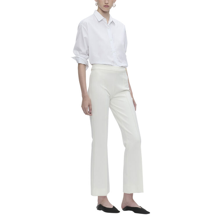 Lola Side Zip Ankle Flare Jersey Pant image number null