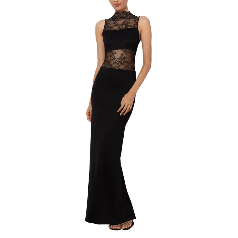 Nichol Sleeveless Lace Maxi Dress image number null