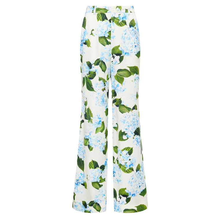 Pilar Satin Wide Leg Pant image number null