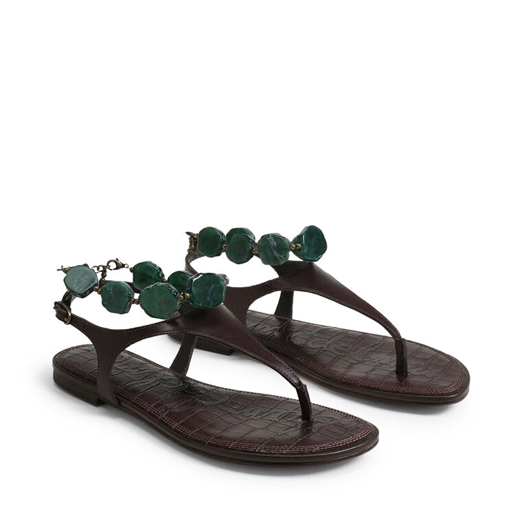 Canna Flat Thong Sandal image number null