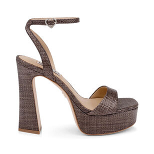 Caia Platform Sandal With Heart-Shaped Buckle