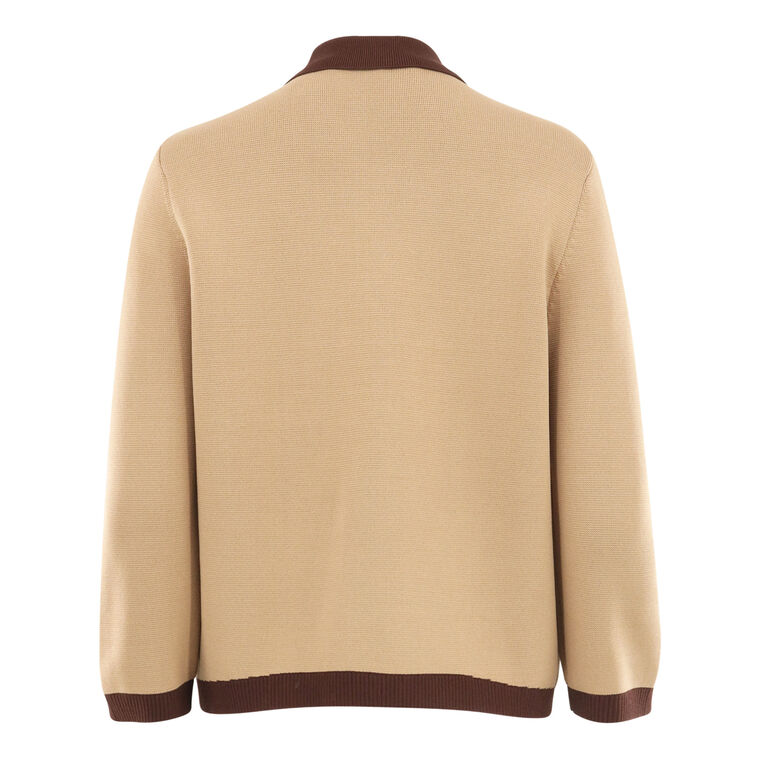 Gaia Color Block Cardigan image number null