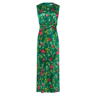Gwen Sleeveless Silk Midi Dress