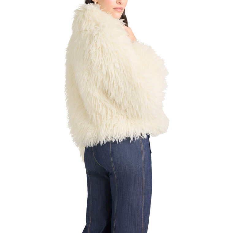 Geraldine Faux Fur Coat image number null