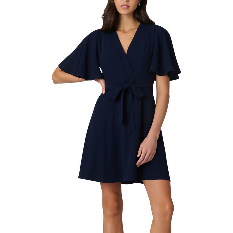 Sophie Short Sleeve V-Neck Mini Dress image number null