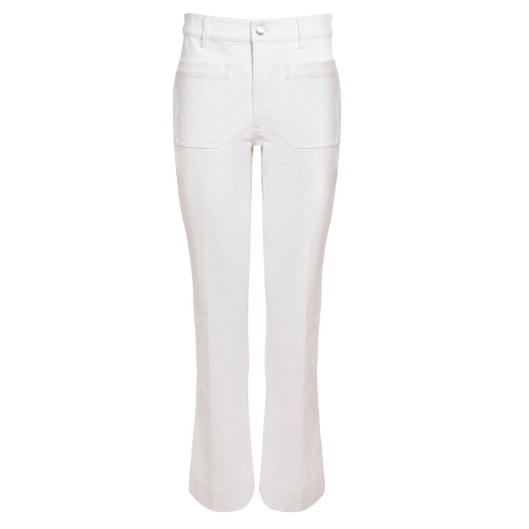 Cropped Nicole Patch Pocket Bootcut Pant image number null